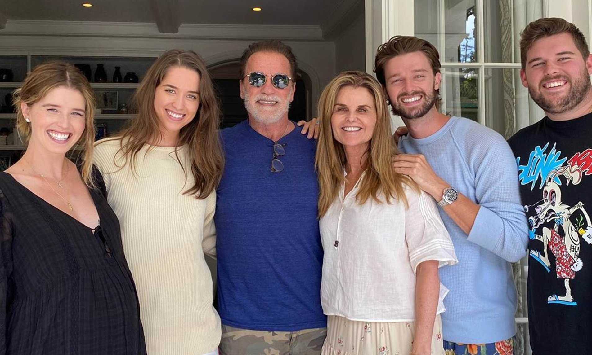 Arnold Schwarzenegger a jeho rodina