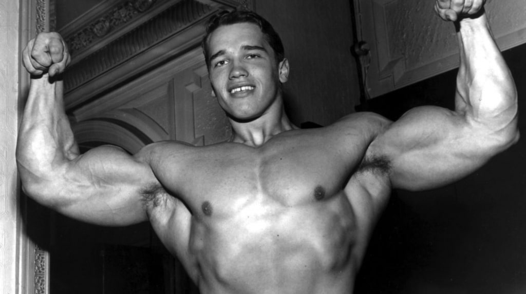 Mladý Arnold Schwarzenegger