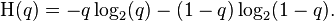 \Eta(q) = -q \log_2(q) - (1-q) \log_2(1-q).