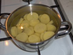 Příprava brambor