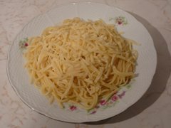Špagety se sýrem