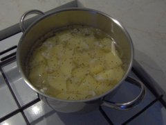 Příprava brambor