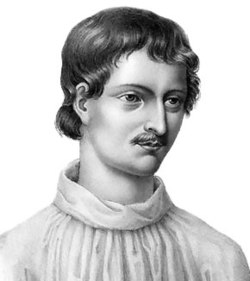 Giordano Bruno portrt