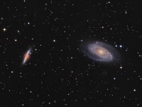 Galaxie M81 a M82
