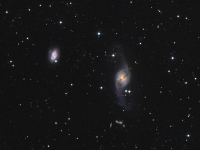 Galaxie NGC3718 + NGC3729